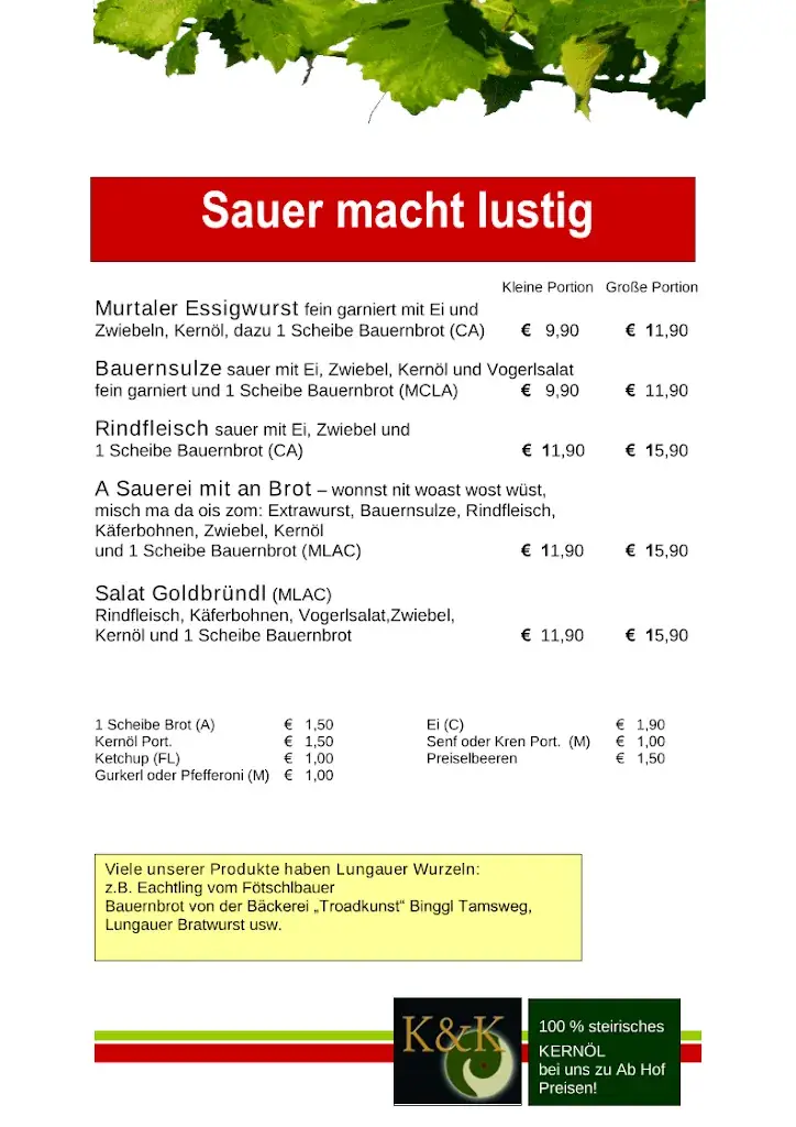 Menu_Gasthof Heurigenwirt/Goldbründl_Mariapfarr_image_3