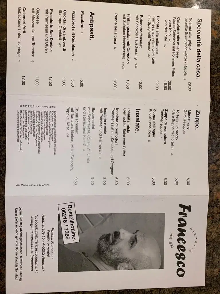 Menu_Pizzeria Francesco_Neumarkt am Wallersee_image_2