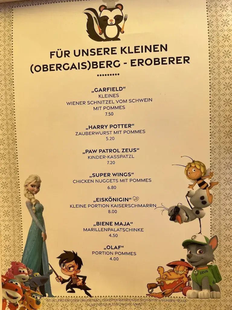 Menu_Gasthaus Obergaisberg - Kirchberg in Tirol_Obergäu_image_2