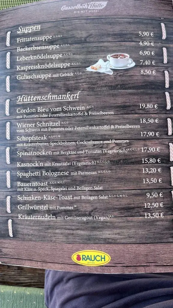 Menu_Gasselhöh Hütte_Pichl_image_1
