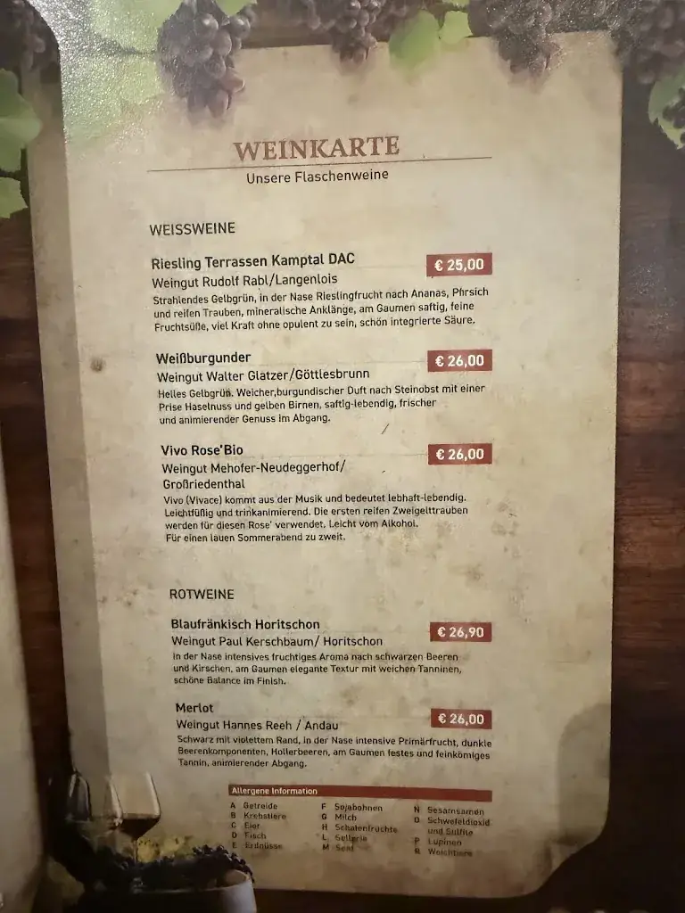 Menu_Gasthof Mitterwirt_Piesendorf_immagine_2