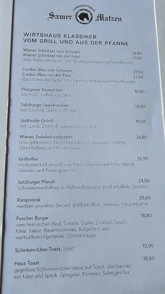 Menu_Guesthouse Matzen_Piesendorf_image_2