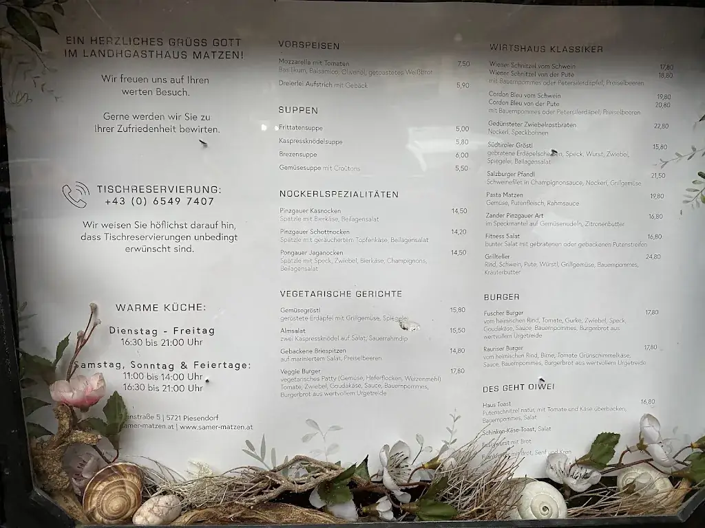 Menu_Guesthouse Matzen_Piesendorf_image_3