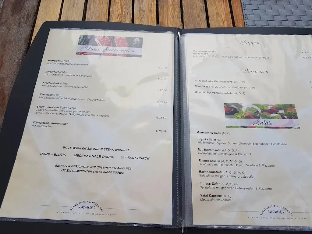 Menu_Restaurant Pizzeria Radauer_Oberalm_image_2