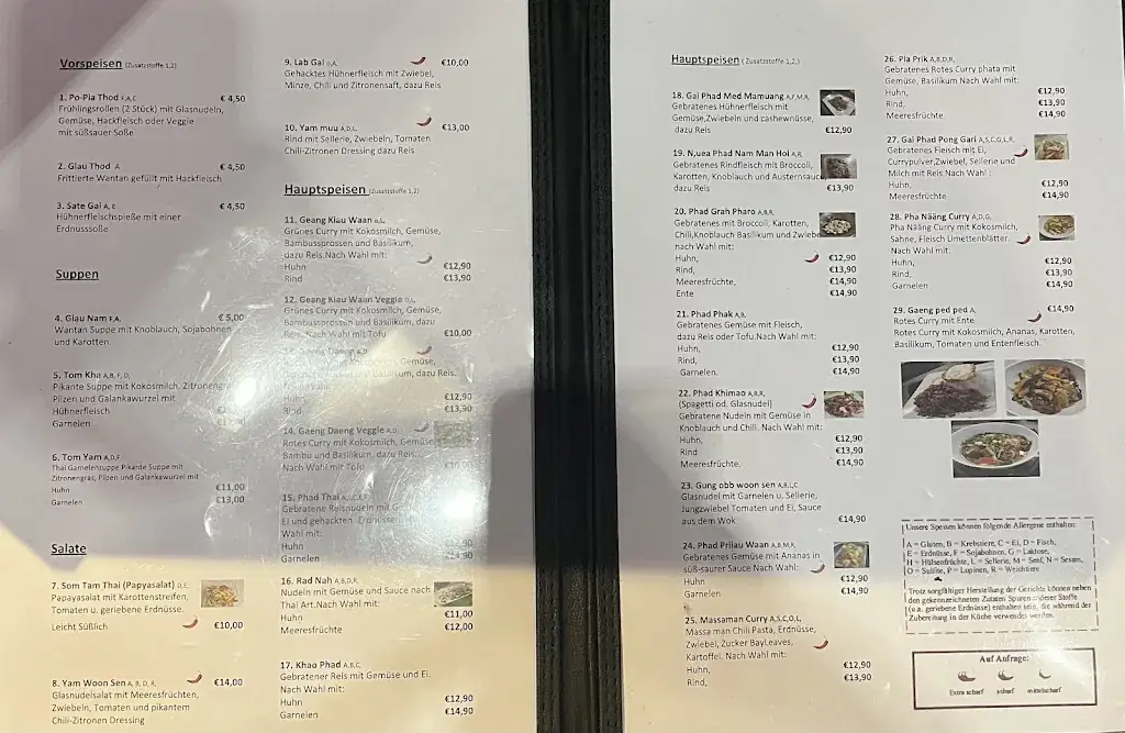 Menu_Suphanee‘s Thaiküche Hallein_Oberalm_image_1