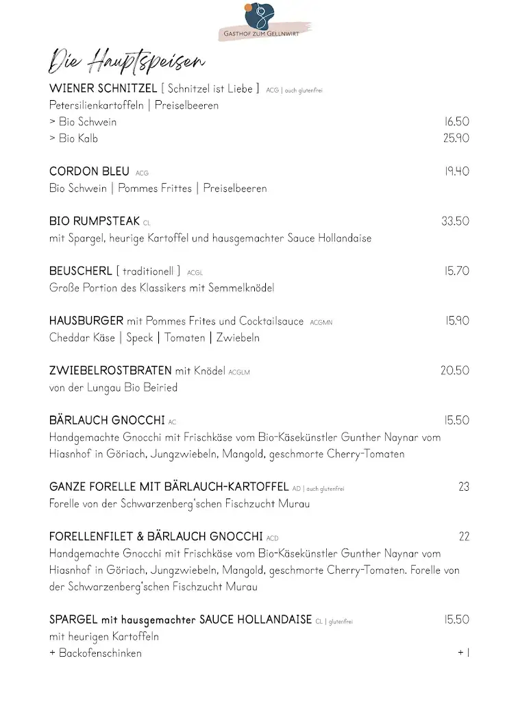 Menu_Gellnwirt - Restaurant & Wirtshaus_Politischer Bezirk Tamsweg_image_2