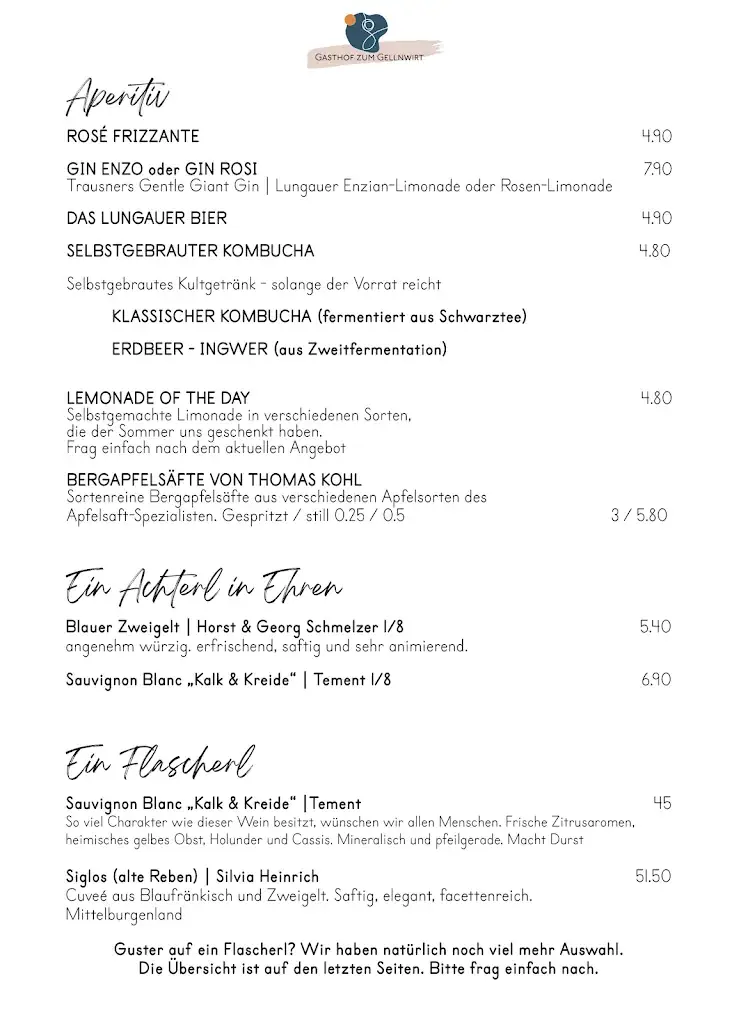 Menu_Gellnwirt - Restaurant & Wirtshaus_Politischer Bezirk Tamsweg_image_3