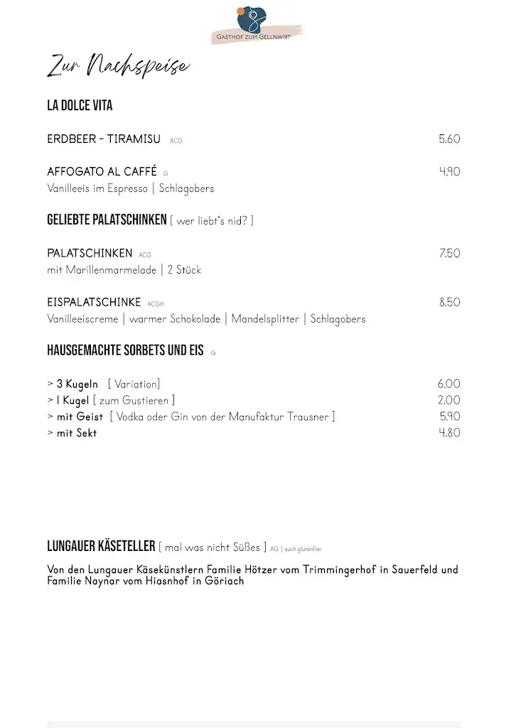 Menu_Gellnwirt - Restaurant & Wirtshaus_Politischer Bezirk Tamsweg_image_4