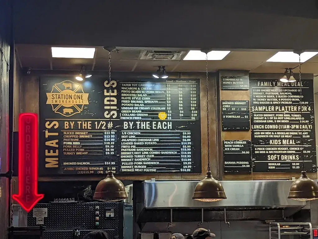 Menu_Station One Smokehouse_Plainfeld_immagine_2