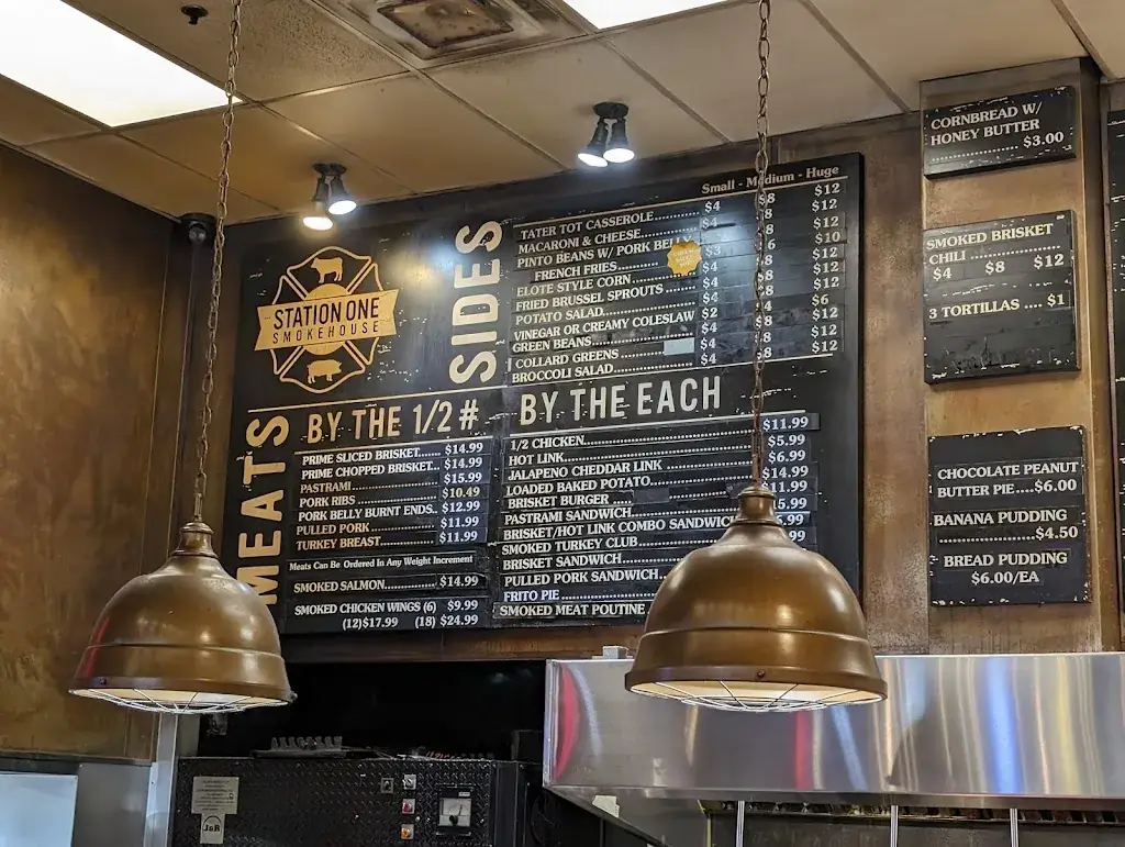 Menu_Station One Smokehouse_Plainfeld_immagine_4