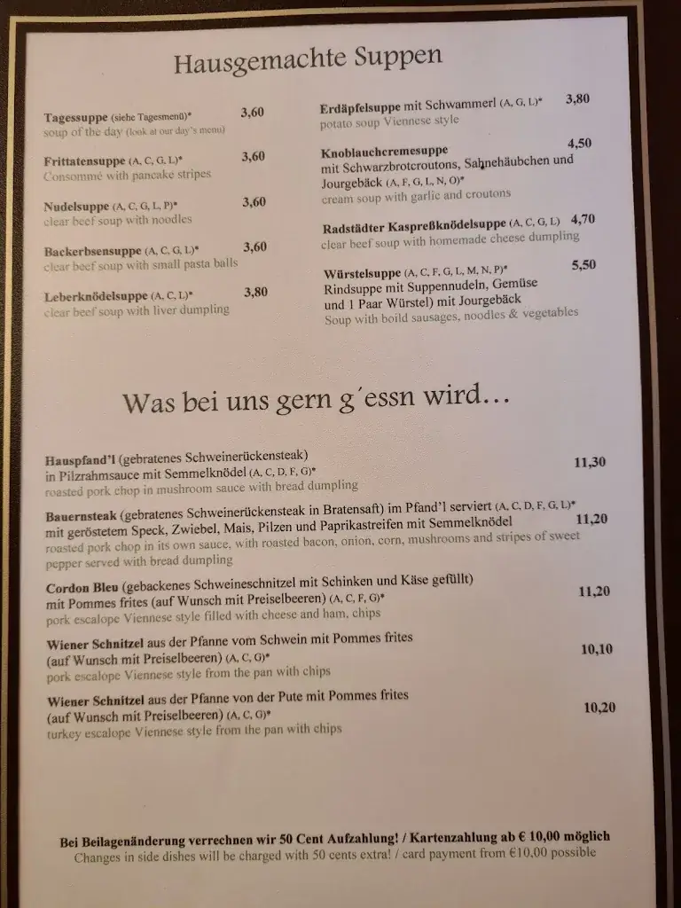 Menu_Gasthof - Restaurant Löcker_Radstadt_image_2