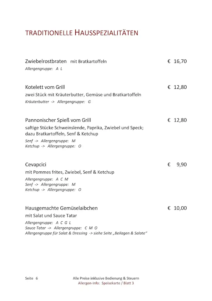 Menu_Wirtshaus zum Türkenturm_Pamhagen_immagine_2