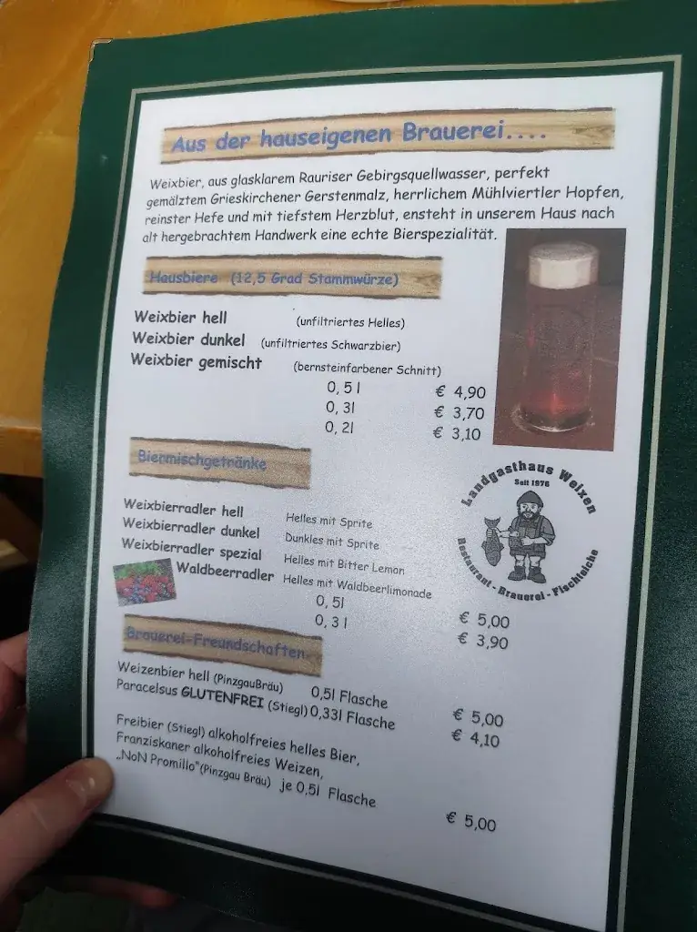 Menu_Landgasthaus Weixen - Familie Brandstätter_Rauris_immagine_2