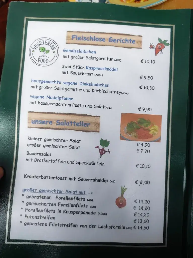 Menu_Landgasthaus Weixen - Familie Brandstätter_Rauris_immagine_3