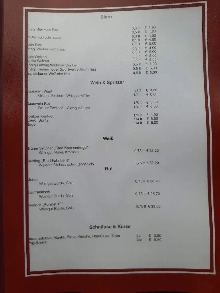 Menu_Alpengasthof Bodenhaus_Rauris_immagine_4