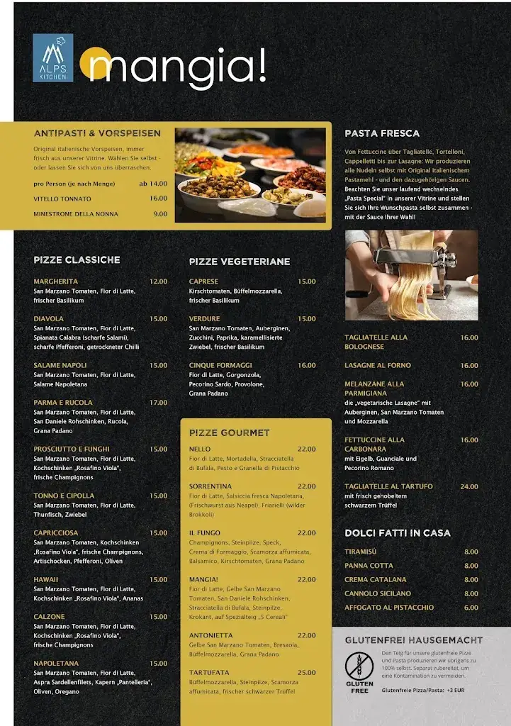 Menu_mangia! Pizzeria Napoletana_Saalbach_image_1