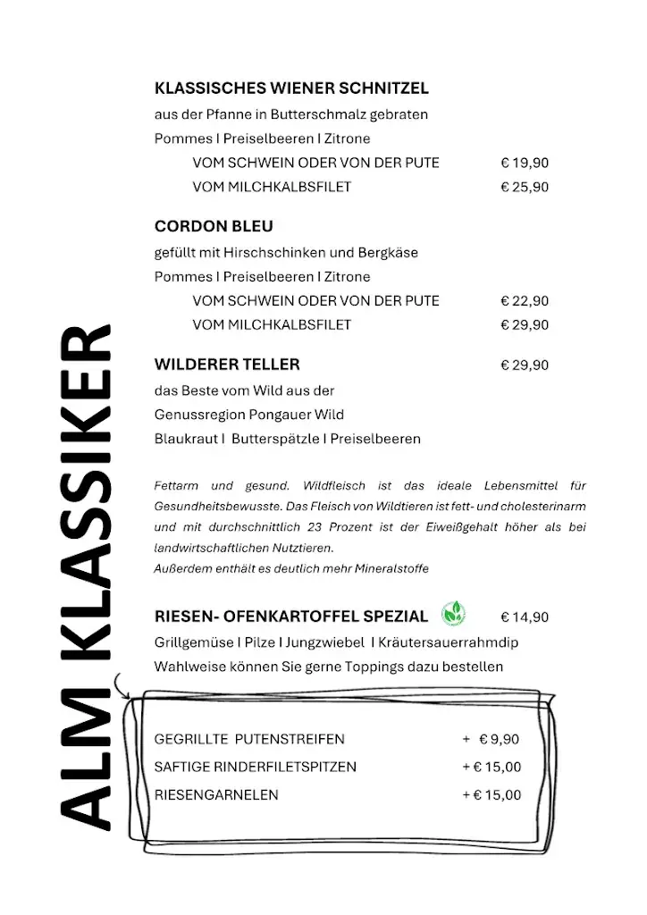 Menu_Oberforsthofalm Familie Mayr KG_Plankenau_immagine_4