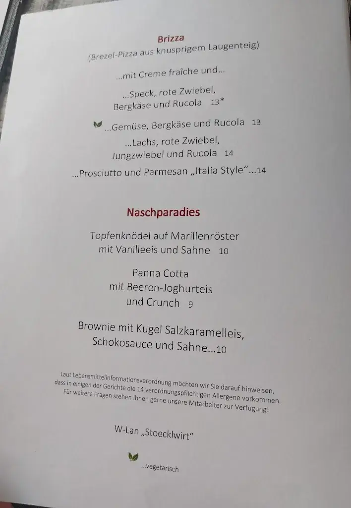 Menu_Stöcklwirt GmbH_Plankenau_immagine_2