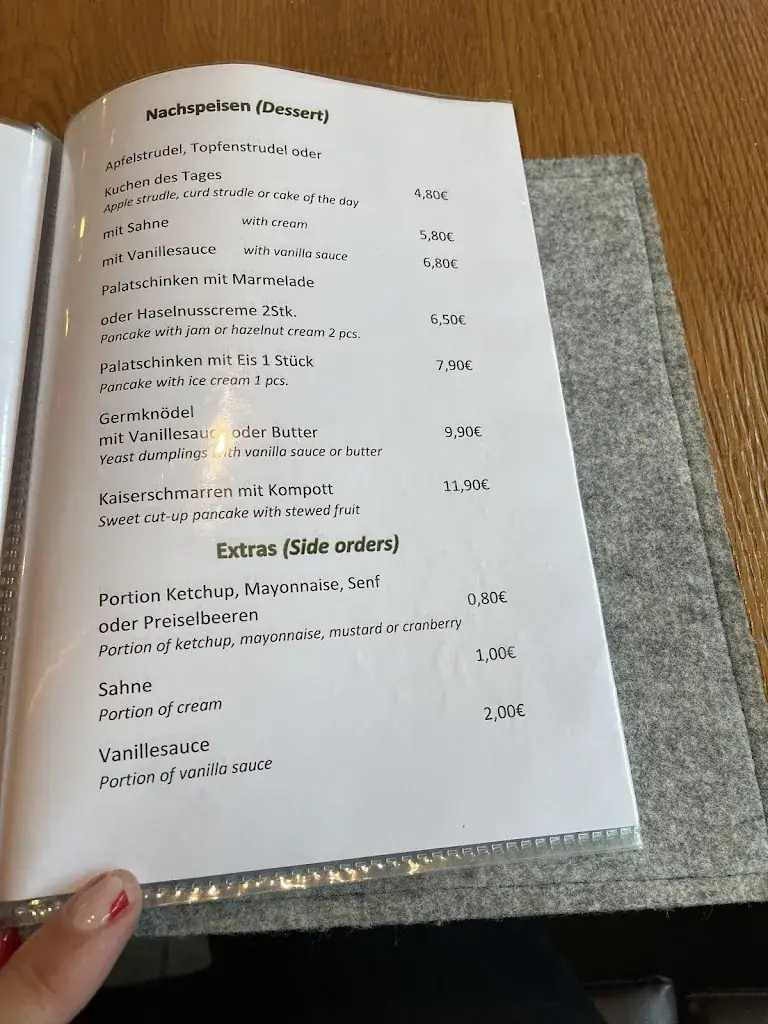 Menu_Gasthaus Klammwirtin_Plankenau_immagine_4
