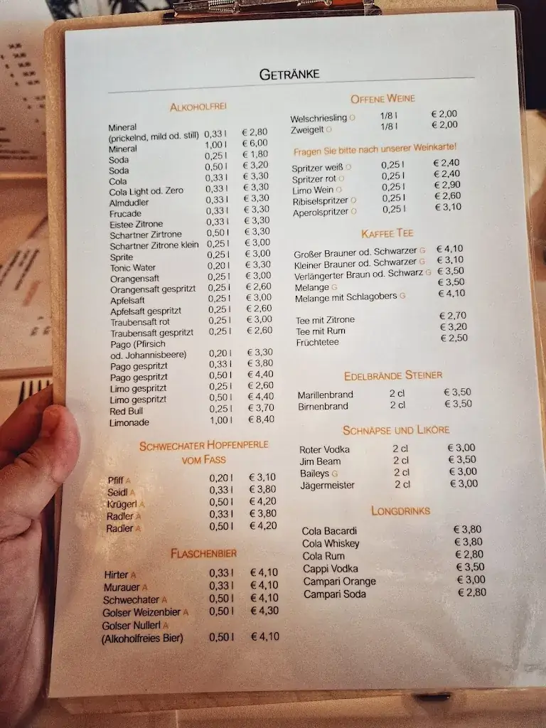 Menu_Schnitzlwirt Gasthof Peck_Pamhagen_immagine_2