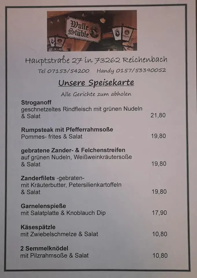 Menu_Emil Henner Gaststätte Wulle-Stüble_Reinbach_image_1