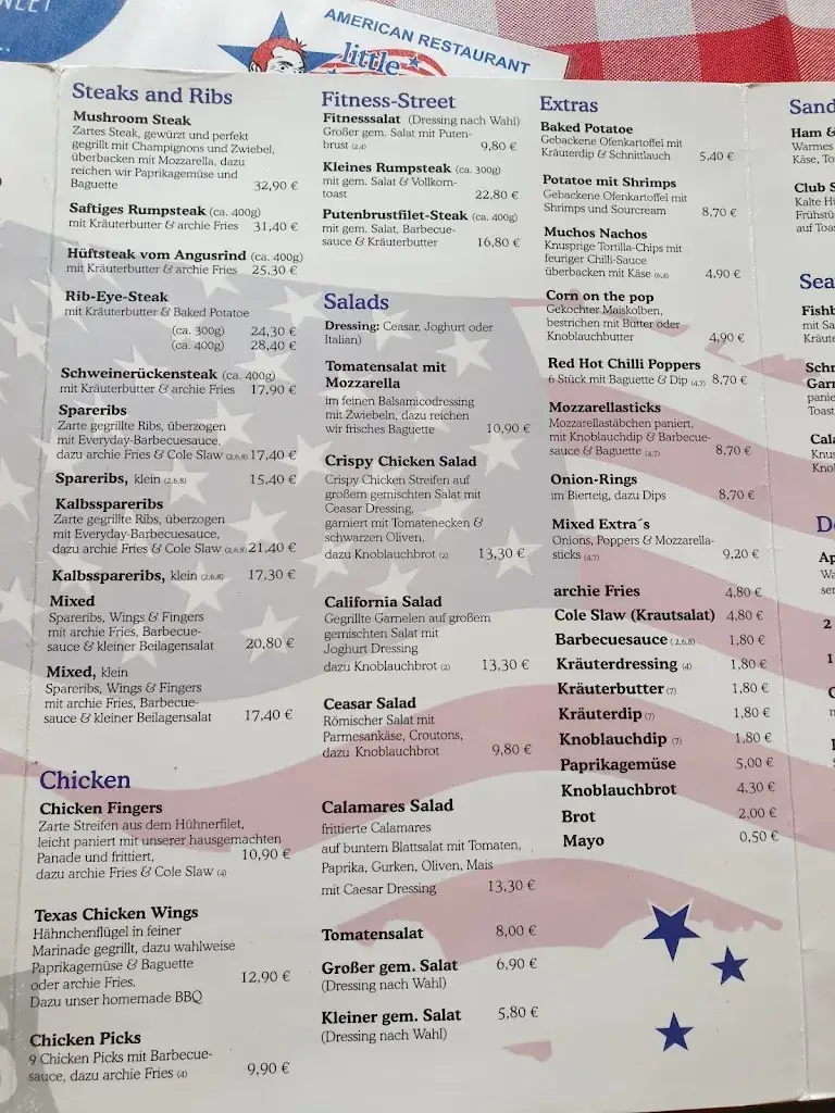 Menü_Restaurant little archie_Reinbach_Bild_2