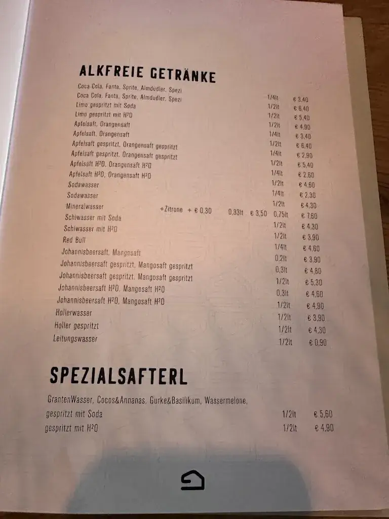 Menu_Schlögelberger Restaurant / Berggasthof_Sankt Margarethen im Lungau_image_4