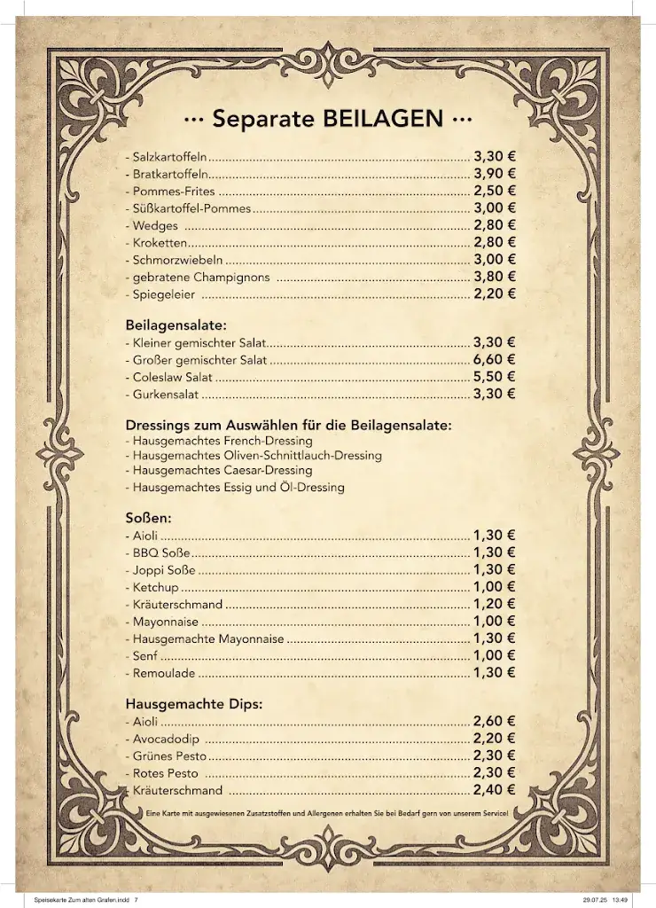 Menu_Gaststätte Zum alten Graf_Reitberg_image_1