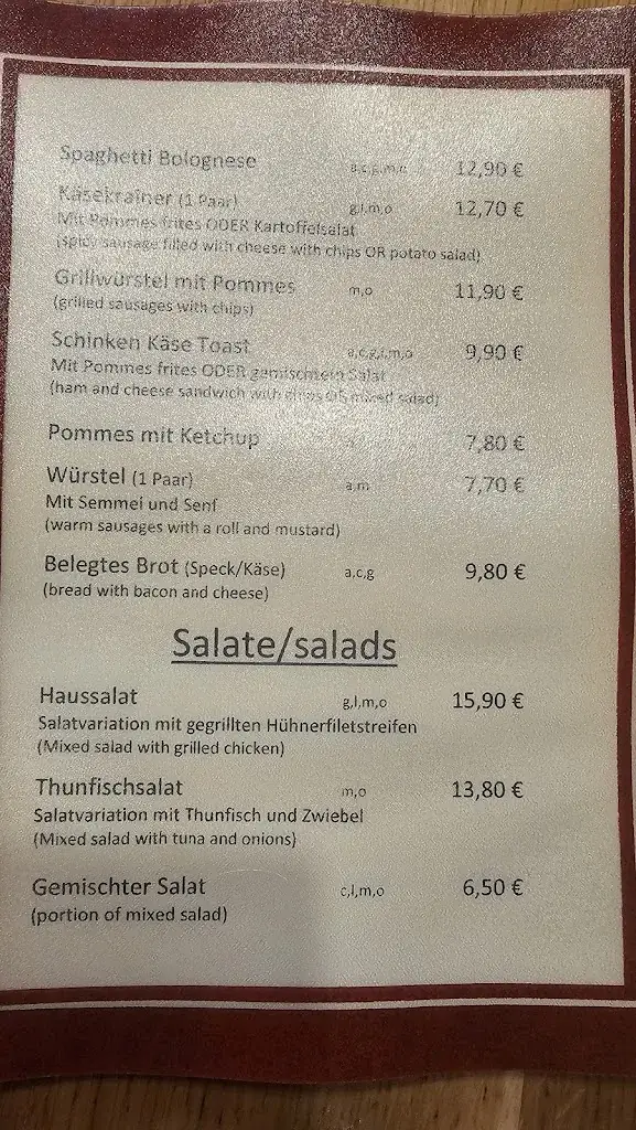 Menu_Gasthaus Großunterbergalm_Politischer Bezirk Sankt Johann im Pongau_image_2