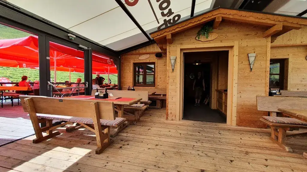 Gasthaus Großunterbergalm ristorante a Politischer Bezirk Sankt Johann im Pongau