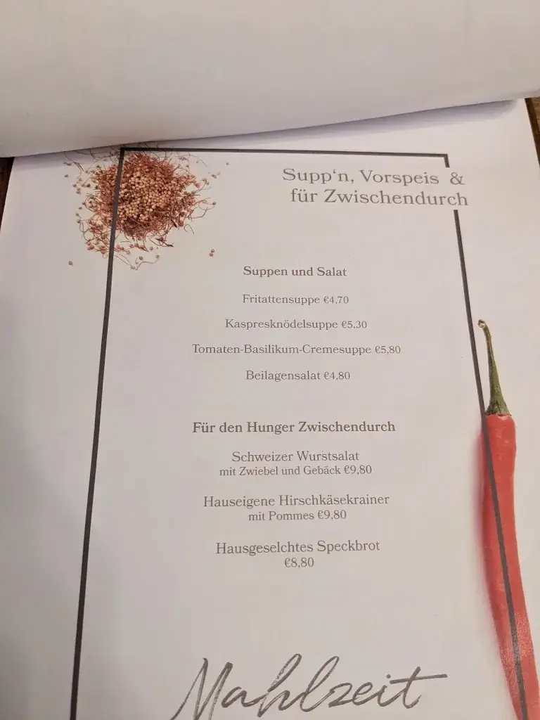 Menu_Regional Restaurant LammerKlause_Scheffau am Tennengebirge_image_3