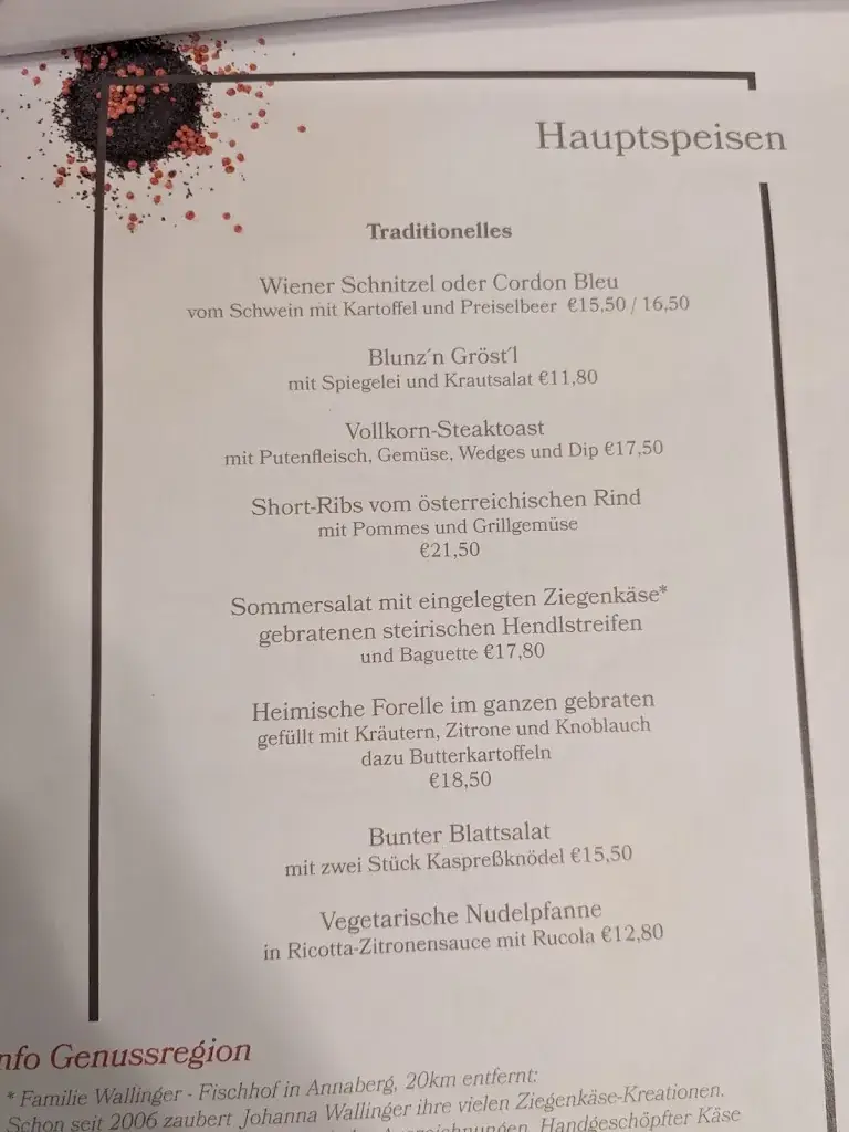 Menu_Regional Restaurant LammerKlause_Scheffau am Tennengebirge_image_4