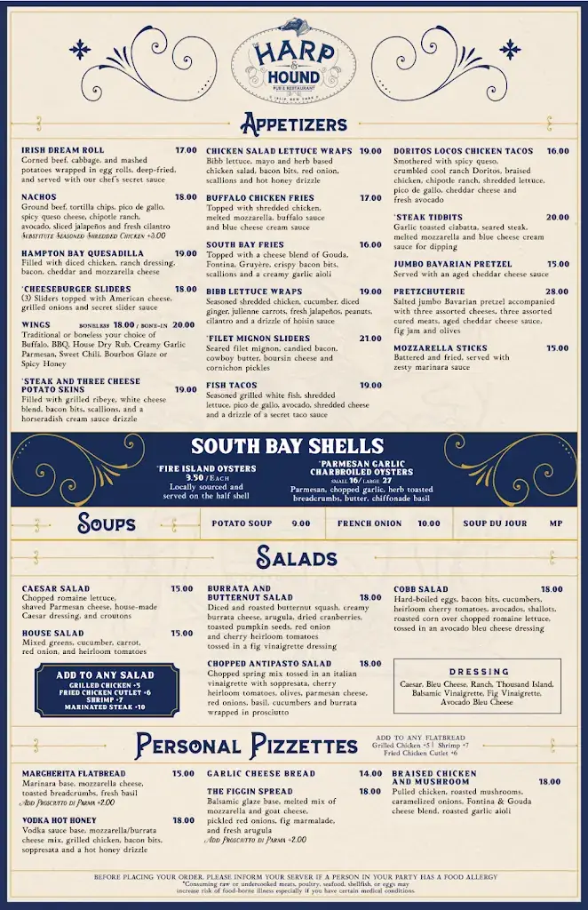 Menu_Harp & Hound_Oslip_immagine_1