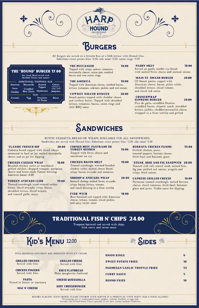 Menu_Harp & Hound_Oslip_immagine_2