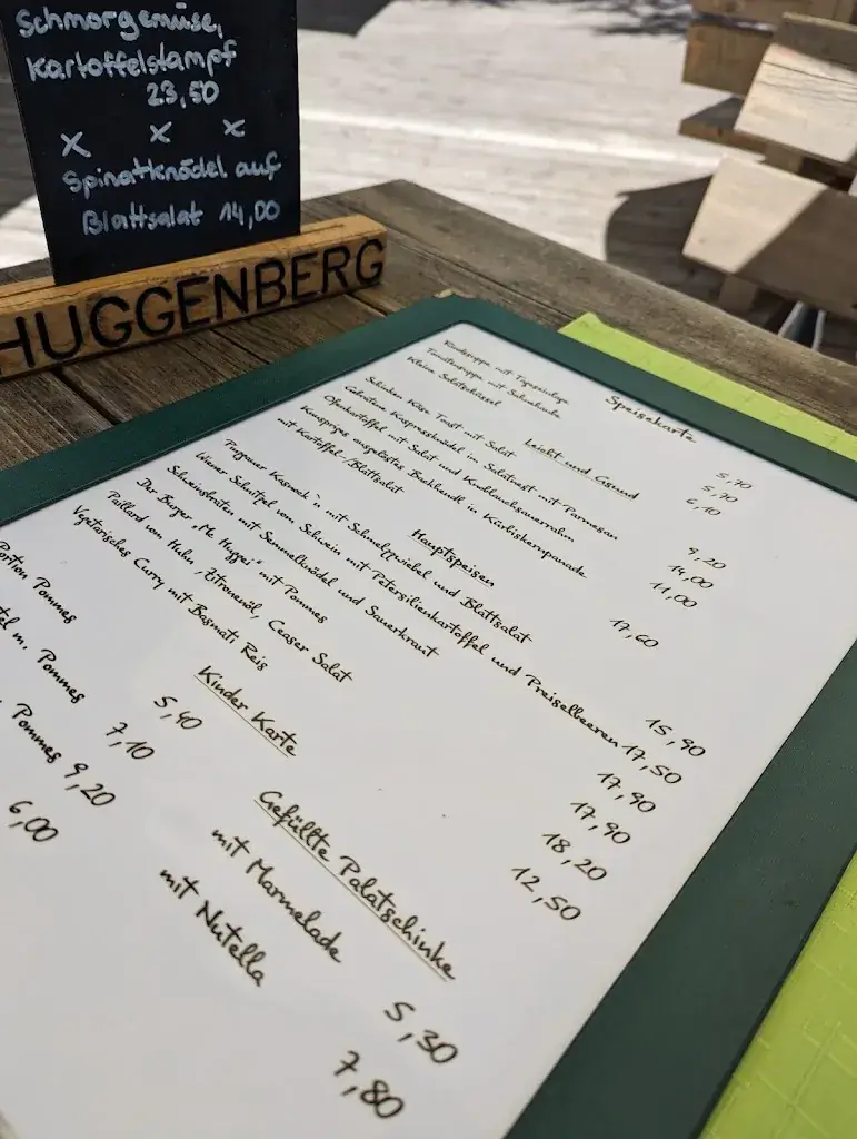 Menu_Huggenberg Restaurant / Accommodation_Saalfelden am Steinernen Meer_image_4