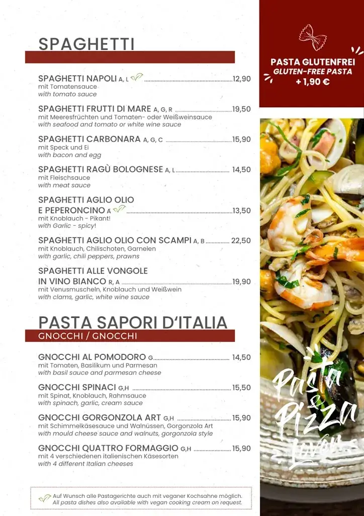 Menu_Pizzeria La Piazza_Saalfelden am Steinernen Meer_image_2