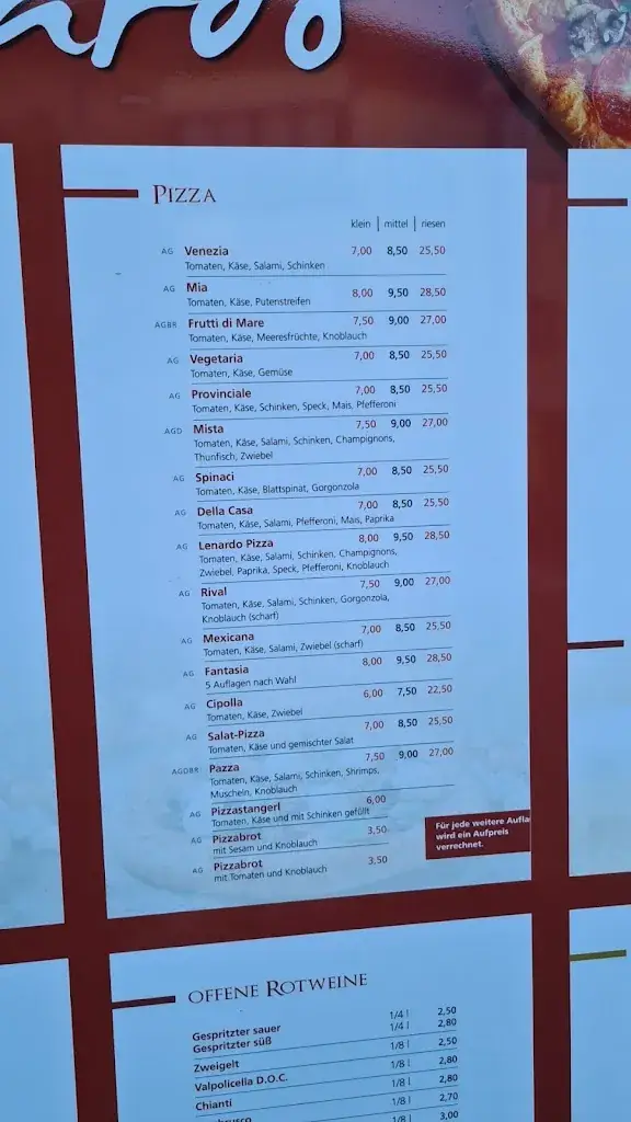 Menu_Pizzeria Lenardo_Saalfelden am Steinernen Meer_image_4