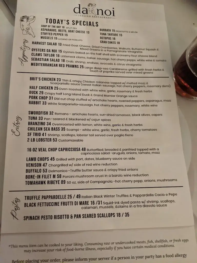 Menu_Da Noi Italian Restaurant_Oslip_image_2