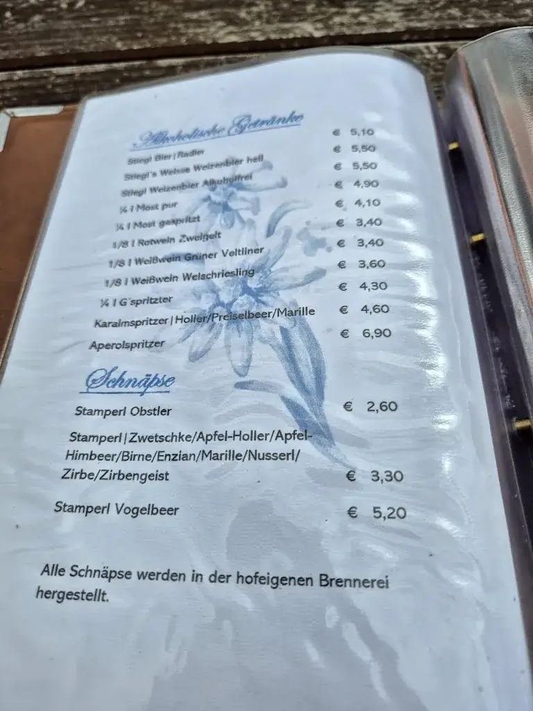 Menu_Karalm_St. Martin of Tennengebirge_image_1
