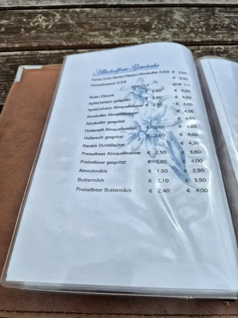 Menu_Karalm_St. Martin of Tennengebirge_image_2