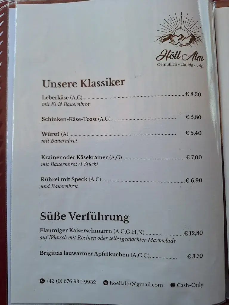 Menu_Höllalm_St. Martin of Tennengebirge_image_1