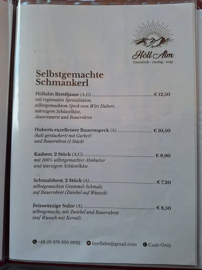 Menu_Höllalm_St. Martin of Tennengebirge_image_3