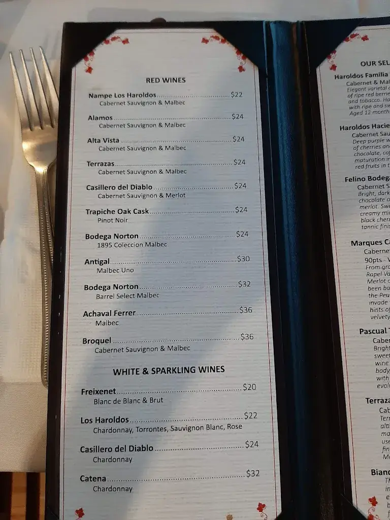 Menu_Tango Argentinian Steakhouse_Oslip_image_3