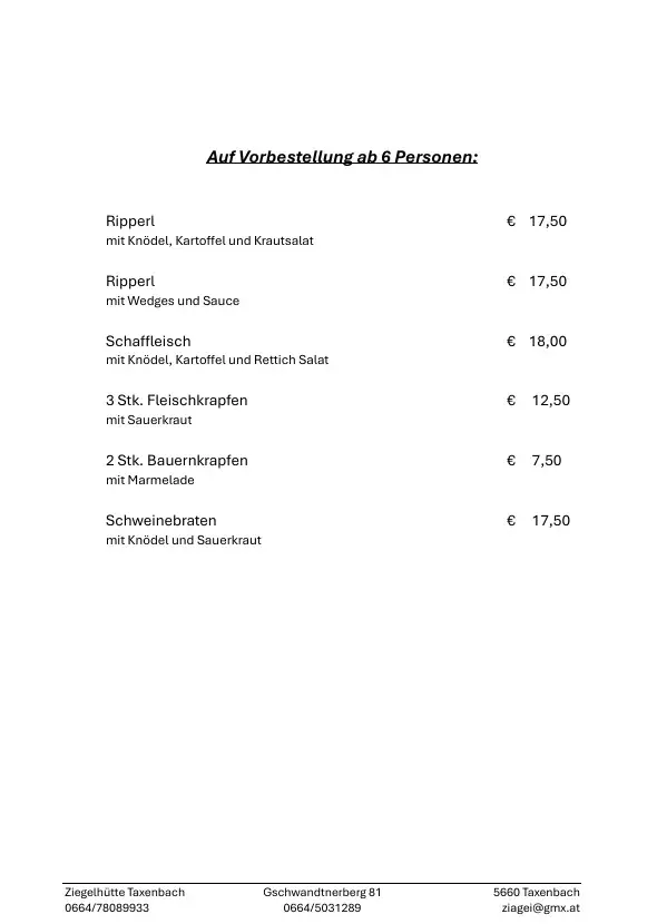 Menu_Gasthof Ziegelhütte_Taxenbach_image_2