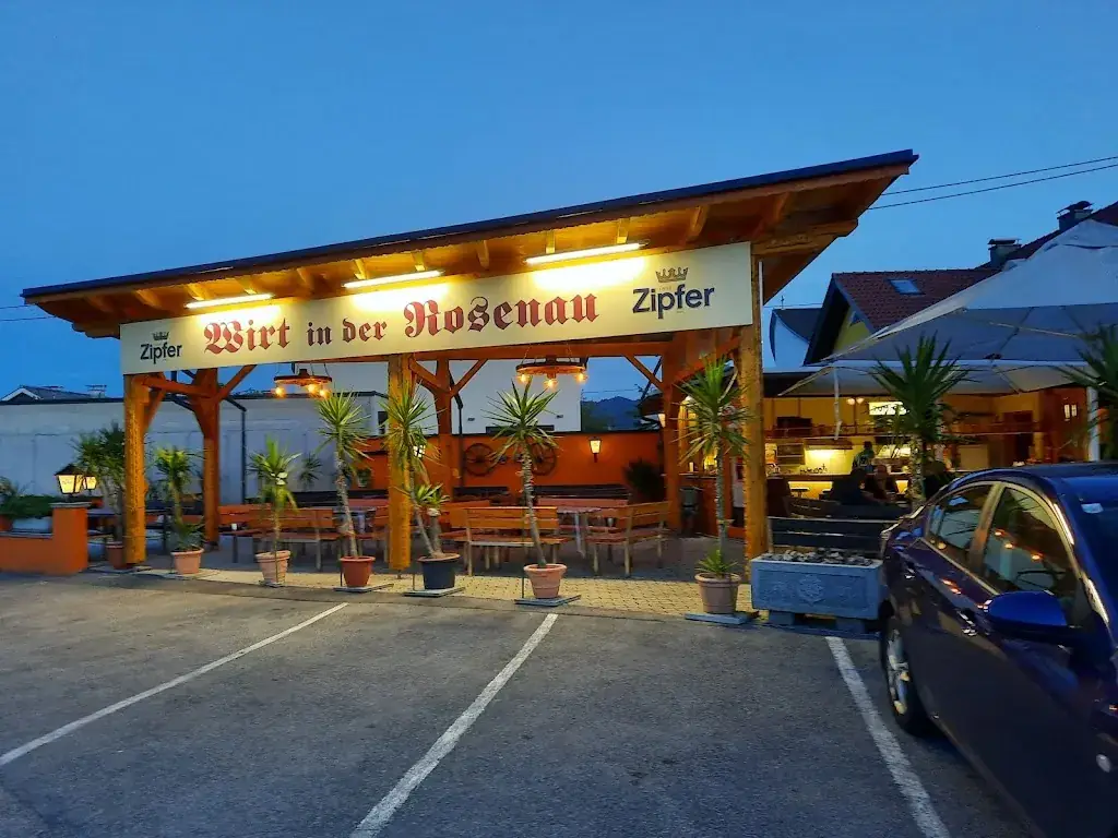 Wirt in der Rosenau ristorante a Seewalchen