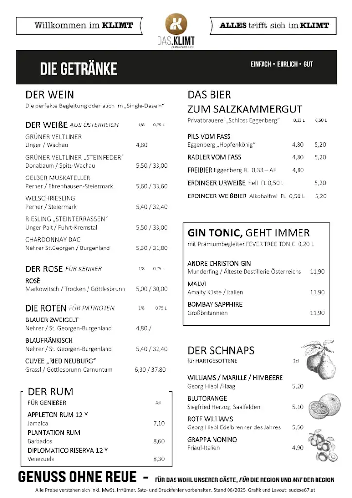 Menu_Das Klimt - Restaurant-Cafe_Seewalchen_image_3