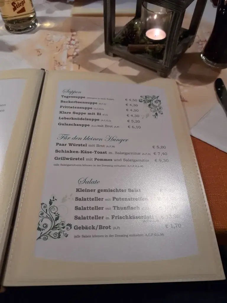 Menu_Gasthof Stubacher Hof_Uttendorf_immagine_1