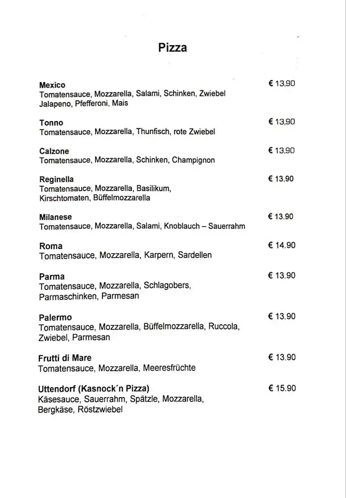 Menu_Amigo's Pizzeria Restaurant & Beach Bar_Uttendorf_image_4