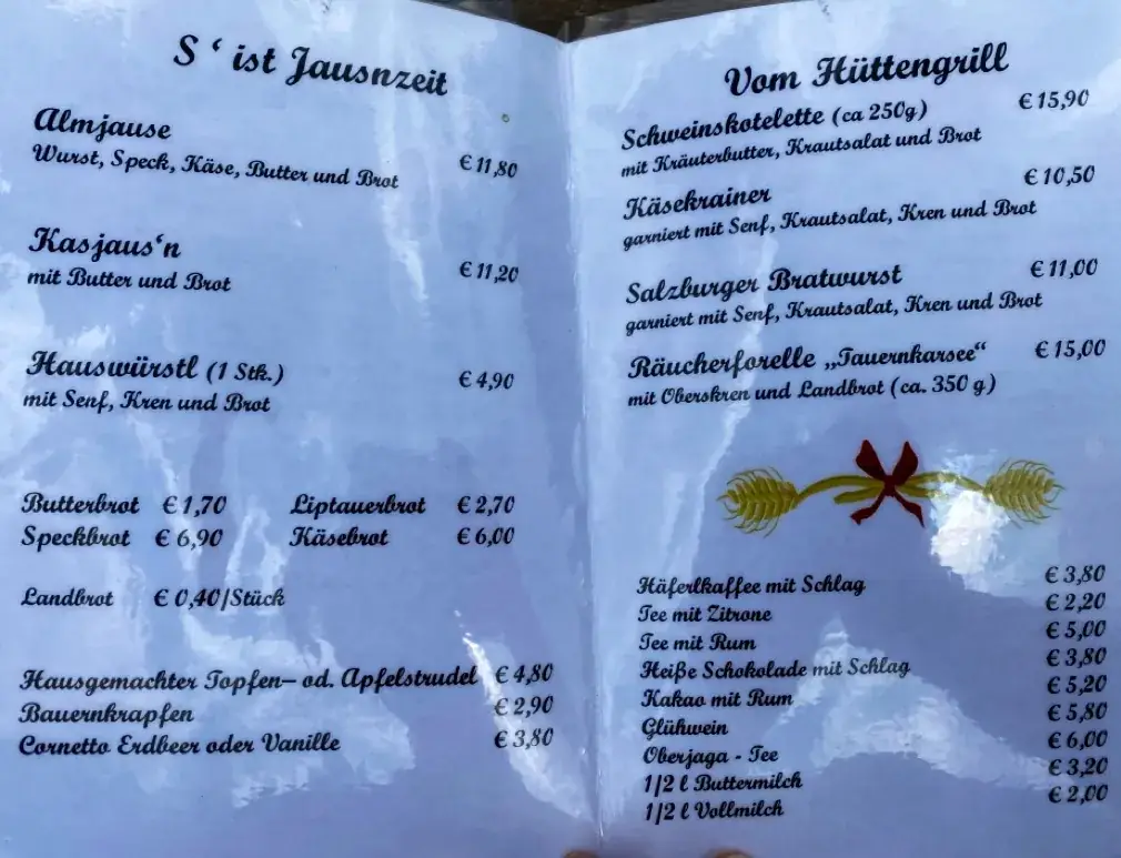 Menu_Tauernkaralm_Untertauern_immagine_2