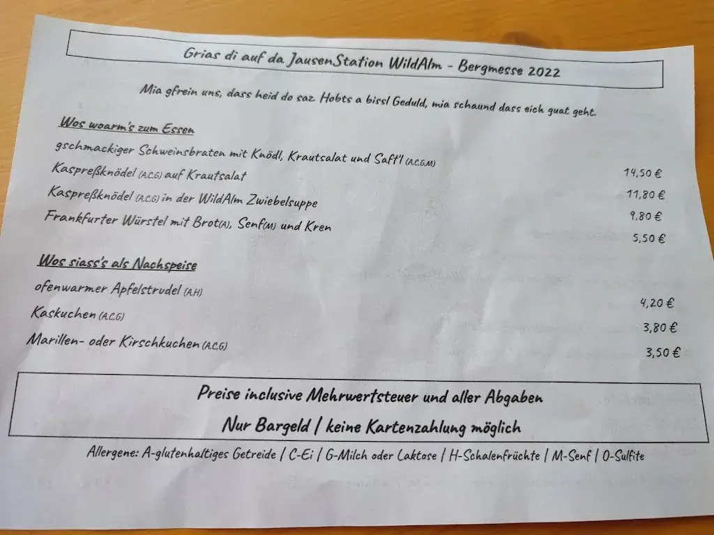 Menu_Jausenstation WildAlm_Unken_immagine_3